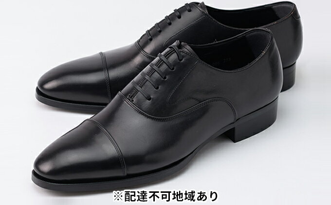 【ふるさと納税】オリジオ紳士靴 ORG-006 ブラック　【靴・シューズ・オリジオ紳士靴・ORG-006・ブラック・牛革・ビジネスシューズ】