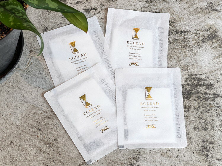 【ふるさと納税】エクリードプレミアムシリーズ 特濃フェイス＆デコルテマスク4枚...