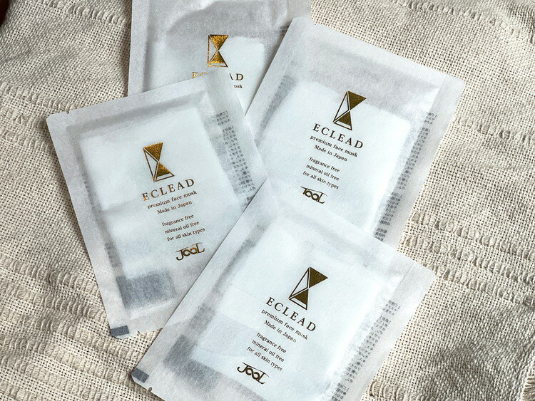 【ふるさと納税】エクリードプレミアムシリーズ 特濃フェイス＆デコルテマスク4枚...