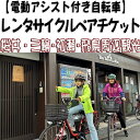 【ふるさと納税】電動アシスト付レンタサイクルペアチケット/奈良県 桜井市 観光 サイクリング 家族旅行 女子会 三輪 初瀬 明日香 飛鳥 大和路 山の辺の道 歴...