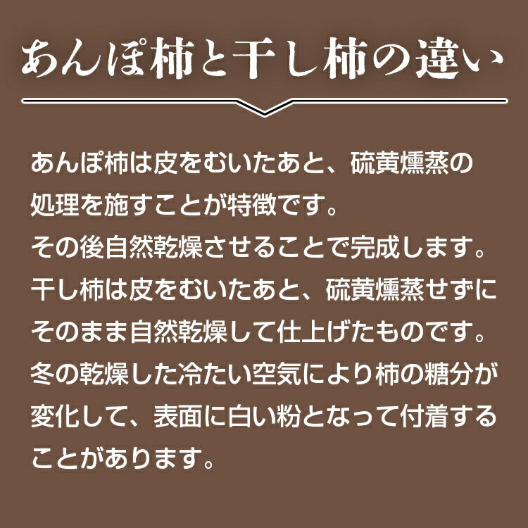 【ふるさと納税】あんぽ柿 3個入パック（約150g）× 5パック 柿 干し柿 お菓子 果物 奈良県 五條市