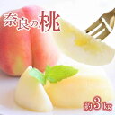 【ふるさと納税】奈良の 桃 ( 約3kg ) ❘ フルーツ 果物 くだもの 桃 もも モモ ピーチ 奈良県 五條市