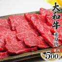 【ふるさと納税】奈良県産 黒毛 和牛 大和牛 赤身 焼肉 500g 肉 牛肉 奈良県 五條市