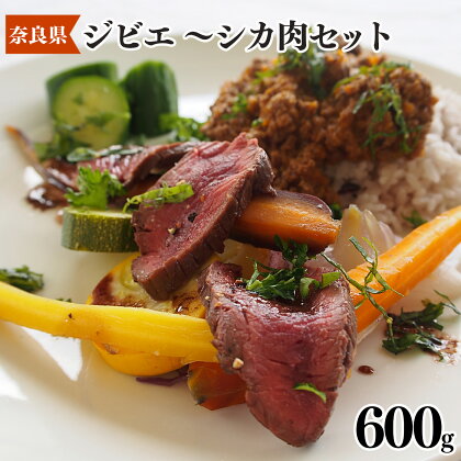 五條産ジビエ 〜シカ肉セット600g〜 お鍋や焼き肉等に！