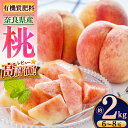 【ふるさと納税】 奈良県産 桃 約2kg (6~8玉)| フルーツ 果物 くだもの 桃 もも モモ ピーチ 奈良県 五條市