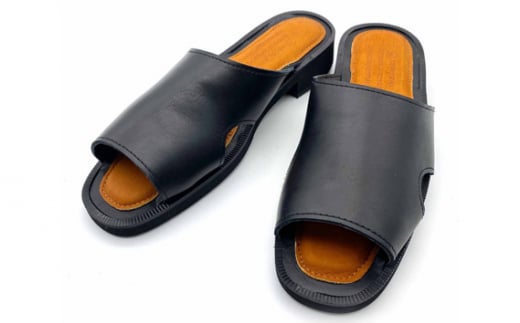 22位! 口コミ数「0件」評価「0」WRAP SANDALS ブラック×キャメル×ブラック 23cm ／ マルサンフットウェアー サンダル レザー 軽量 奈良県 御所市