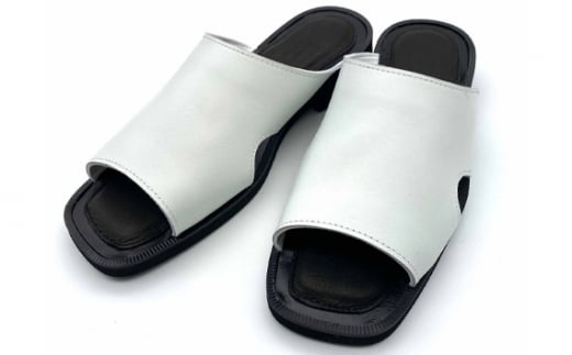 14位! 口コミ数「0件」評価「0」WRAP SANDALS ホワイト×ブラック×ブラック 27cm ／ マルサンフットウェアー サンダル レザー 軽量 奈良県 御所市