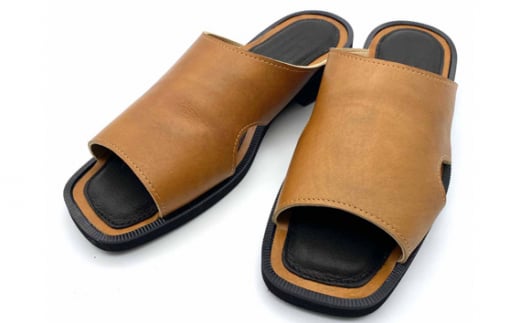 20位! 口コミ数「0件」評価「0」WRAP SANDALS キャメル×ブラック×キャメル 27cm ／ マルサンフットウェアー サンダル レザー 軽量 奈良県 御所市