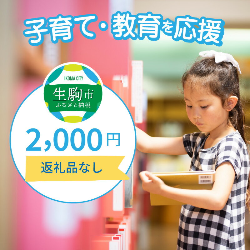 29位! 口コミ数「1件」評価「5」子育て・教育を応援（返礼品なし）2000円 寄附のみ申込みの方 056-009