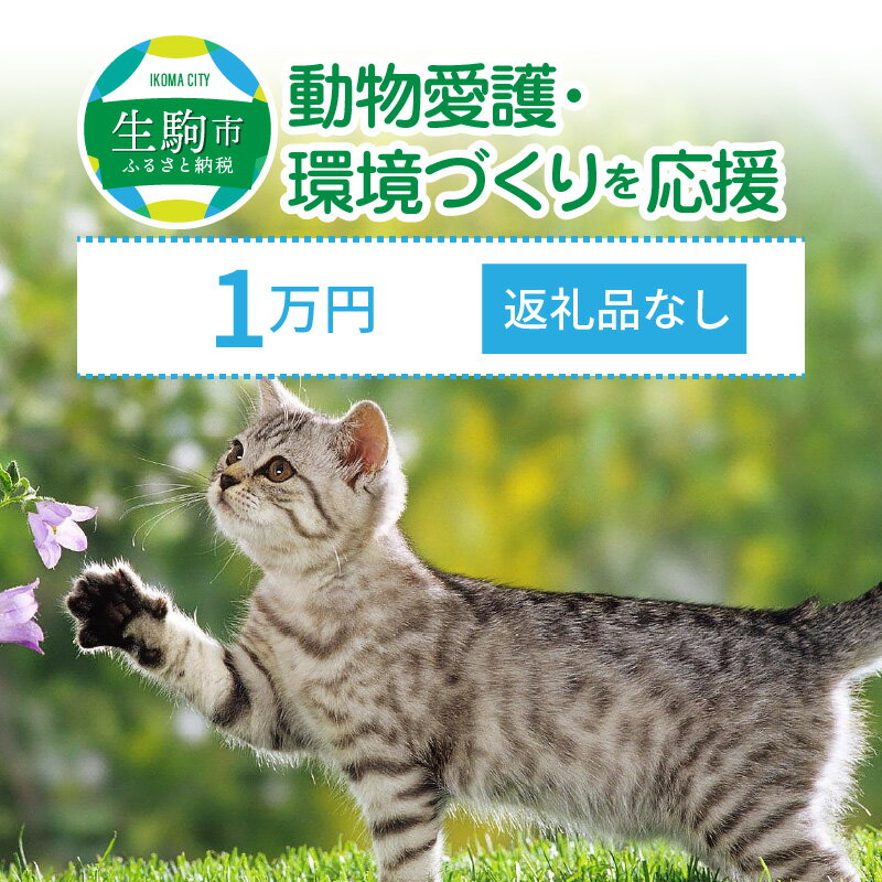 41位! 口コミ数「7件」評価「4.71」「動物愛護・環境づくり」を応援（返礼品なし）1万円 寄附のみ申込みの方