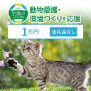 4位! 口コミ数「7件」評価「4.71」「動物愛護・環境づくり」を応援（返礼品なし）1万円 寄附のみ申込みの方