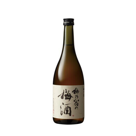 【ふるさと納税】梅乃宿　梅酒　720ml／熟成　ブレンド　青梅　完熟梅　日本酒仕込み　酒　ストレート　ロック　ホット