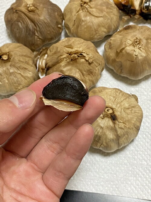 【ふるさと納税】宇陀市産 熟成 黒にんにく 500g ／ グーテライゼ 国産 健康 奈良県 宇陀市