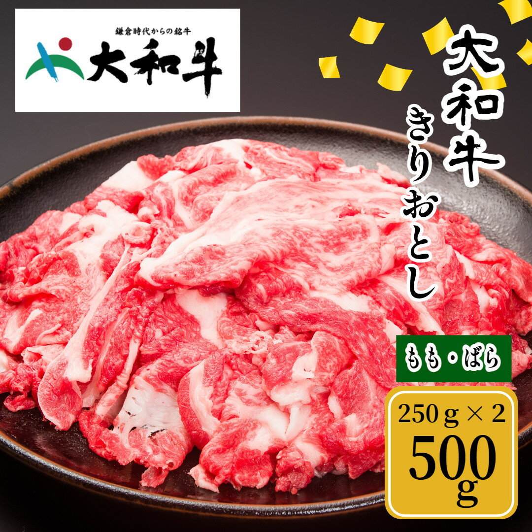 (冷凍) 大和牛 切り落とし 500g / 金井畜産 国産 ふるさと納税 肉 生産農家 産地直送 奈良県 宇陀市 ブランド牛