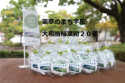 9位! 口コミ数「0件」評価「0」薬草のまち宇陀　大和当帰葉飴　20個／飴　個包装　20個　奈良県　宇陀市