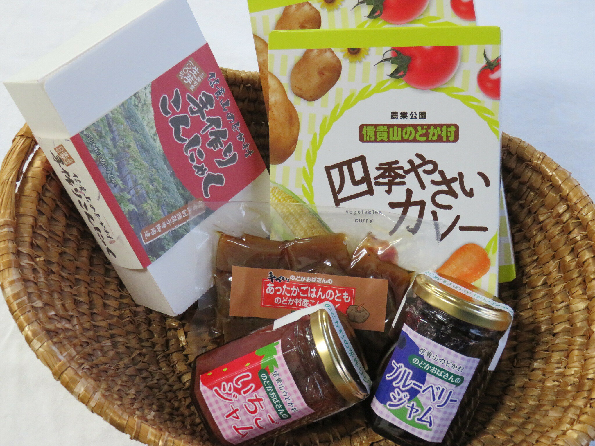 【ふるさと納税】信貴山のどか村特産品詰め合わせ