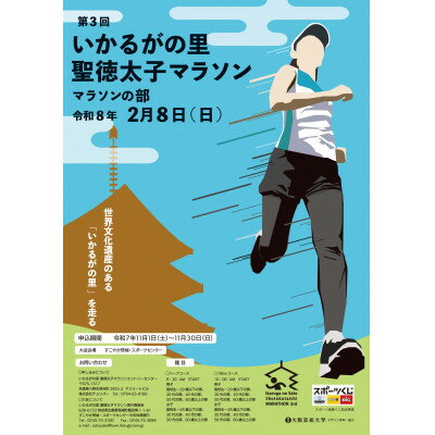 【ふるさと納税】いかるがの里 聖徳太子マラソンサポートランナー参加券【1687046】