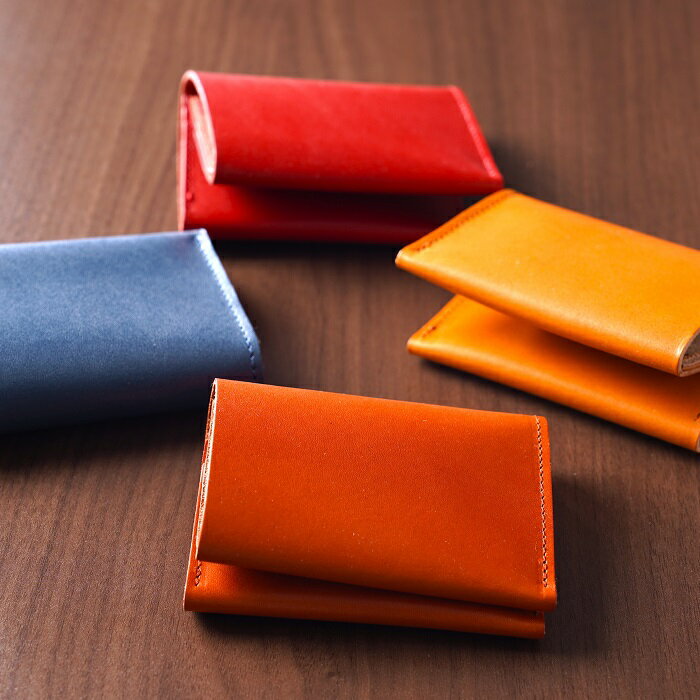 【ふるさと納税】ミニ財布 札入れ 栃木レザー 牛革 日本製 レザー 天然皮革 レディース メンズ シンプル 使いやすい 人気 おすすめ 30代 40代 50代 ASK