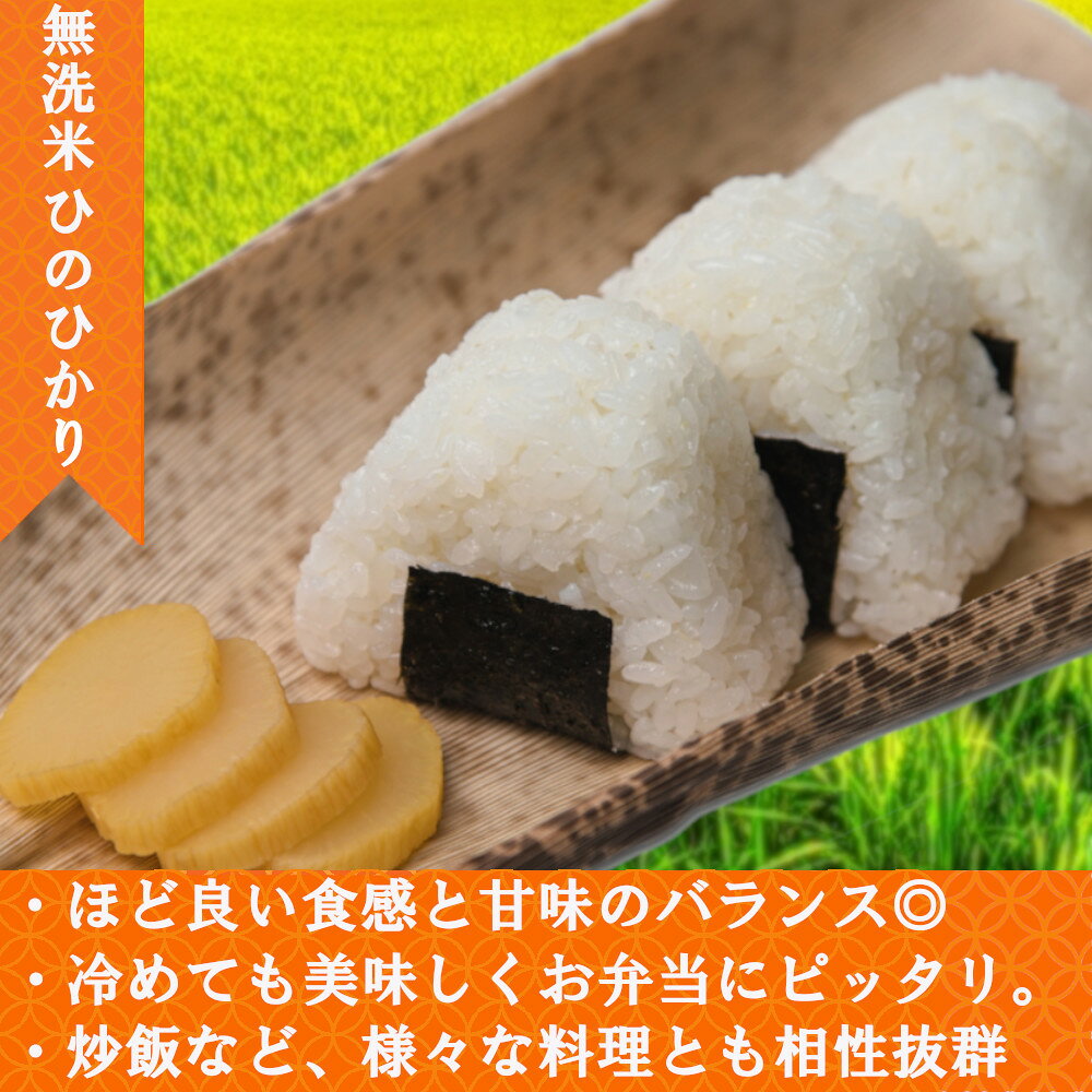 【ふるさと納税】無洗米 奈良県産 ヒノヒカリ 20kg （5kg×4） ／ 4袋 おにぎり ご飯 ごはん 家庭用 全農パールライス 米 お米 白米 国産 奈良県 田原本町 f293636-tawaramoto-10001250 奈良県田原本町 サンプル画像3