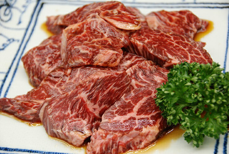 (冷凍) 自家製タレに漬け込んだ 柔らかくジューシーな牛ハラミ 300g / 歩商事 焼肉 バーベキュー 定番 奈良県 田原本町