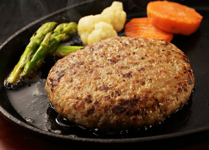【ふるさと納税】(冷凍) 牛壱 国産牛100% ジャンボハンバーグ 3個 (300g×3個) / 歩商事 自家製タレ 贈答用 ギフト 煮込み 奈良県 田原本町
