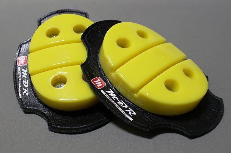 M-DR バンクセンサー (スライダー オレンジ) / M-DESIGN 膝当て バイク用品 奈良県 田原本町