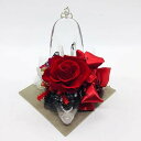 【ふるさと納税】プリンセスのガラスの靴 「白雪姫」 / fleur misaki お祝い インテリア 雑貨 花 プレゼント ギフト 奈良県 田原本町