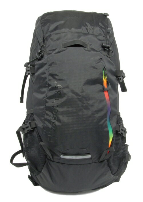 【ふるさと納税】リュックサック Elizabeth 35+ ダイヤモンドブラック GROWHILL / ジェイクリエイト ハイキング トレッキング レインカバー 鞄 アウトドア ギフト 奈良県 田原本町