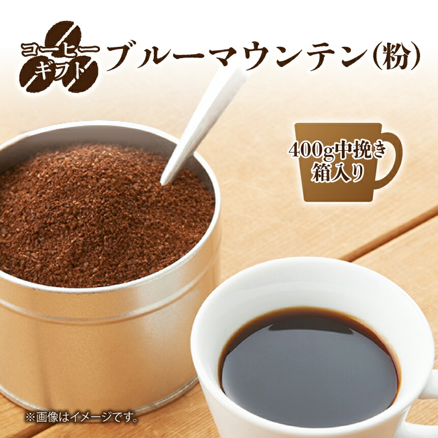 2位! 口コミ数「0件」評価「0」コーヒーギフト(ブルーマウンテン) 400g中挽き・箱入り | コーヒー ブルーマウンテン 400g 中挽き 粉 珈琲 奈良県 御杖村 みつ･･･ 