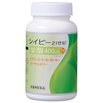 シイビー21世紀葉酸プラス 400μg 栄養補助食品 126g/60粒