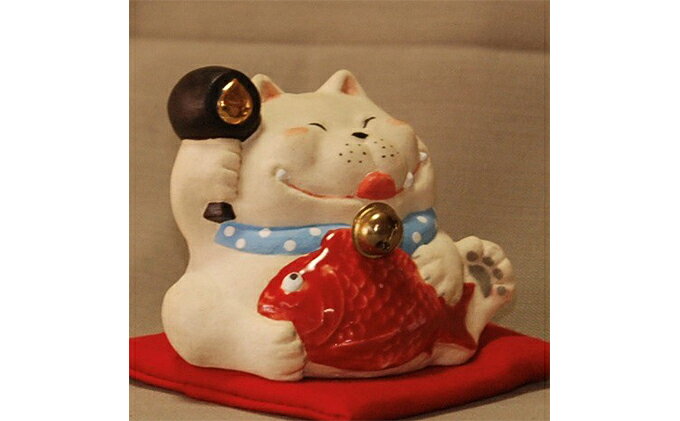 【ふるさと納税】招き猫　ヨクベー インテリア 工芸品 f294250-oji-10000628 奈良県王寺町 サンプル画像3