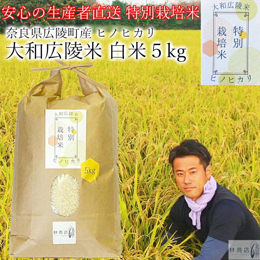 【ふるさと納税】【令和5年度産】【特別栽培米 奈良県 広陵町