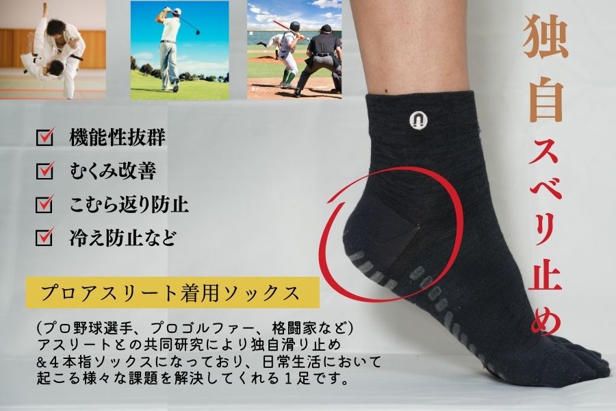 【ふるさと納税】インナーサポーターソックス// 靴下 くつ下 くつした サポーター スポーツ 野球 ゴルフ