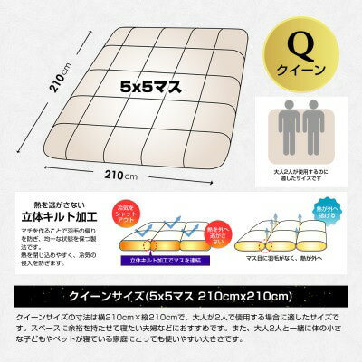 【ふるさと納税】羽毛布団 クイーン 日本製 綿100% ダウン93% 1.8kg 超長綿60番手生地使用 Dp380 立体スクエアキルト ループ付き ダウンパワー380以上 抗菌 防臭 消臭 パワーアップ加工 かけ布団 肌布団 ふとん 軽い ふっくら ふんわり ふかふか 防ダニ 保温 暖かい 人気