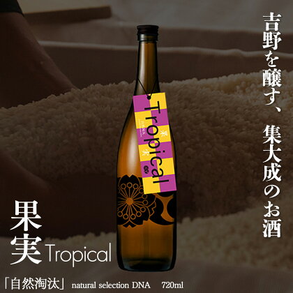 自然淘汰 natural selection DNA Tropical"果実" 日本酒 酒 美吉野酒造 奈良県 吉野町