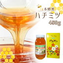 19位! 口コミ数「1件」評価「5」日本蜜蜂 ハチミツ 450g 蜜 はちみつ ハニー 健康 甘い 奈良県 吉野町