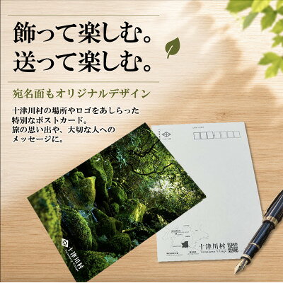 【ふるさと納税】【ふるさと納税限定】十津川村風景ポストカードセット 5枚入り　四季【1760830】