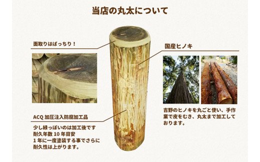 【ふるさと納税】木製 丸太ステップ階段（80cm） 防腐加工済 国産材 環境配慮 外遊び 屋外 アスレチック 遊具 公園 庭