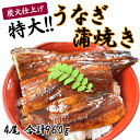 【ふるさと納税】うなぎ蒲焼き4尾入り 960g(蒲焼たれ8袋 山椒付き)【KS7】