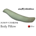【ふるさと納税】《ボディピロー 抱き枕 大きめサイズ カバー2枚付き グリーン》特大抱き枕GN | まくら 寝具 日用品 人気 おすすめ 送料無料(3)