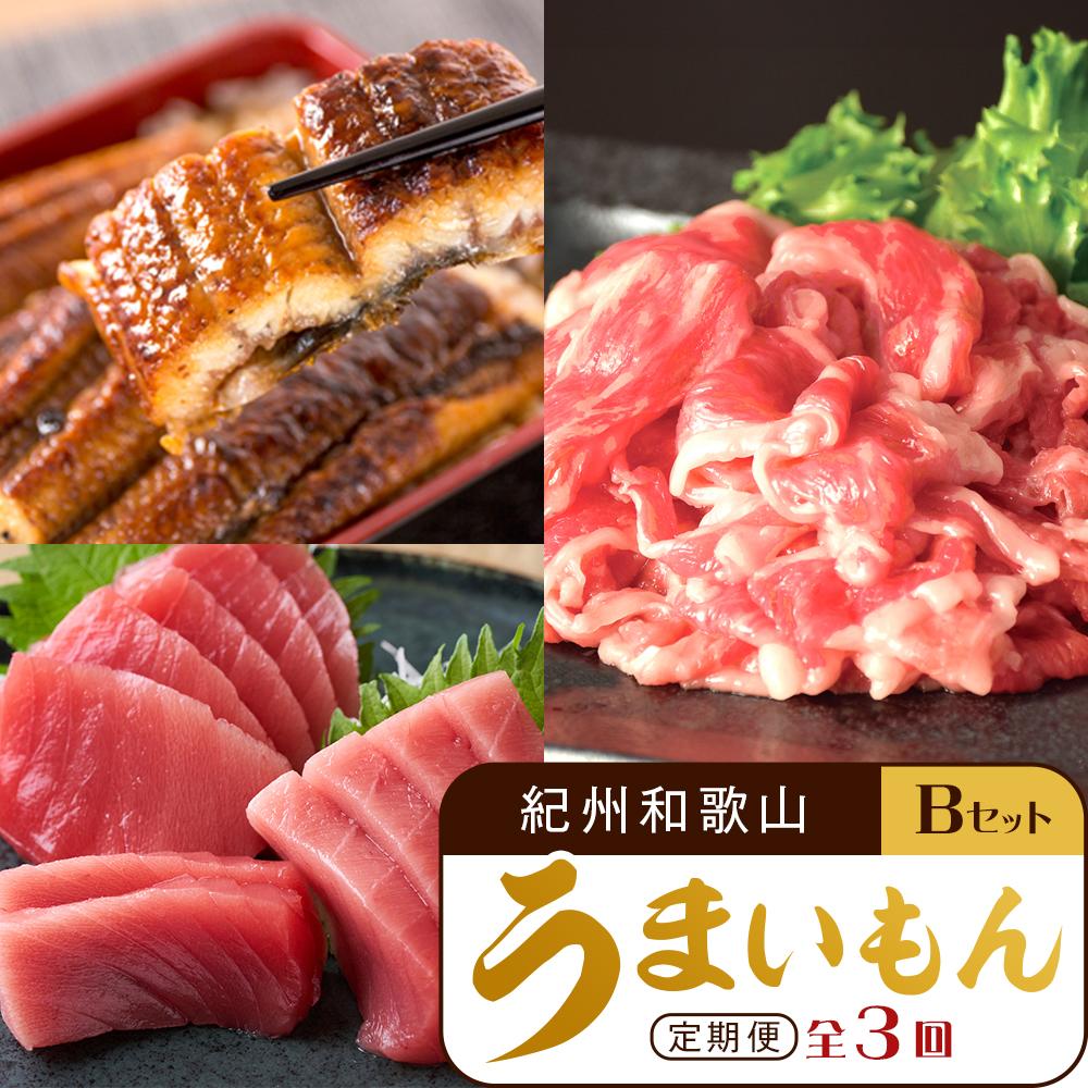 【ふるさと納税】【定期便 全3回】紀州和歌山うまいもんセットB(生まぐろ・うなぎ蒲焼・熊野牛)【UT126】 | 魚 お魚 さかな 肉 お肉 にく 食品 人気 おすすめ 送料無料