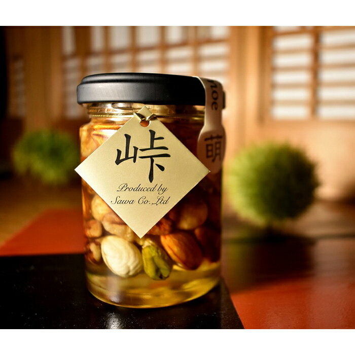【ふるさと納税】ナッツの蜂蜜漬【峠プレミアム 萌(MOE)】~熊野古道 峠の蜂蜜×ナッツ 【SW12】 | 和歌山県 楽天ふるさと 納税 支援品 返礼品 お取り寄せグルメグルメ ナッツ なっつ はちみつ ハチミツ 蜂蜜 はちみつ漬け 国産はちみつ 国産ハチミツ