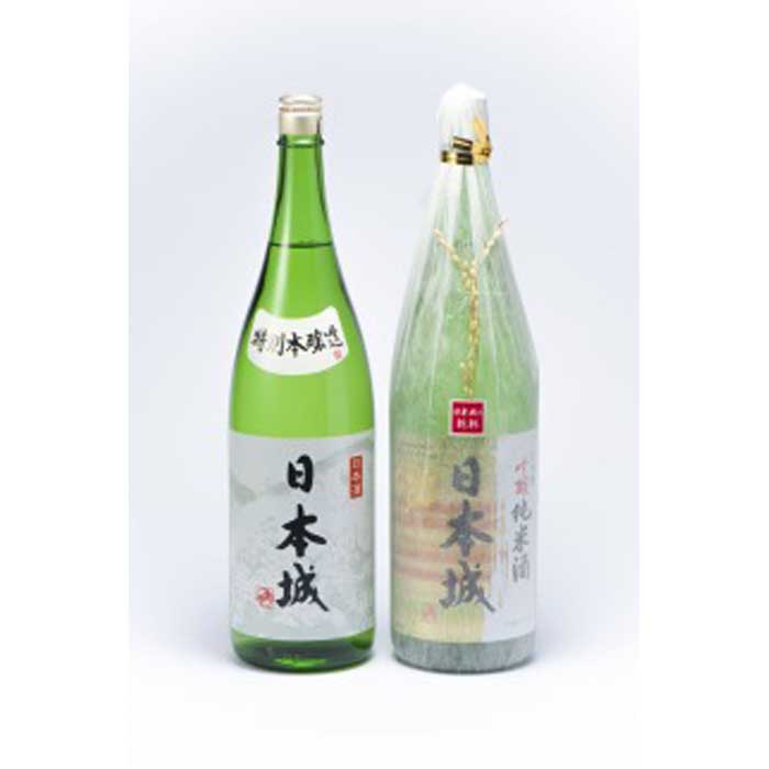 「日本城」吟醸純米酒と特別本醸造1.8L×2種セット | 和歌山県 和歌山市 和歌山 楽天ふるさと 納税 支援品 支援 返礼品 返礼 お礼の品 お取り寄せ 取り寄せ お酒 酒 おさけ さけ アルコール飲料 日本酒 吟醸 吟醸酒 純米 純米酒 ご当地 地酒