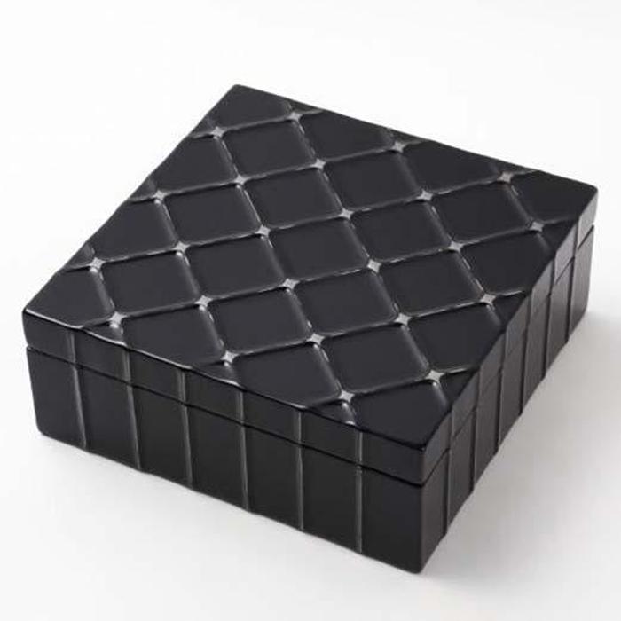 【ふるさと納税】KISHU+ TOGI 黒 重箱 アメニティボックス 紀州漆器