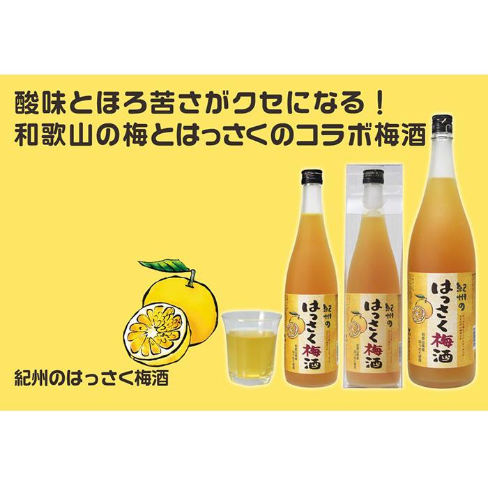 【ふるさと納税】【和歌山の梅酒】柑橘梅酒4種720ml飲み比べセット