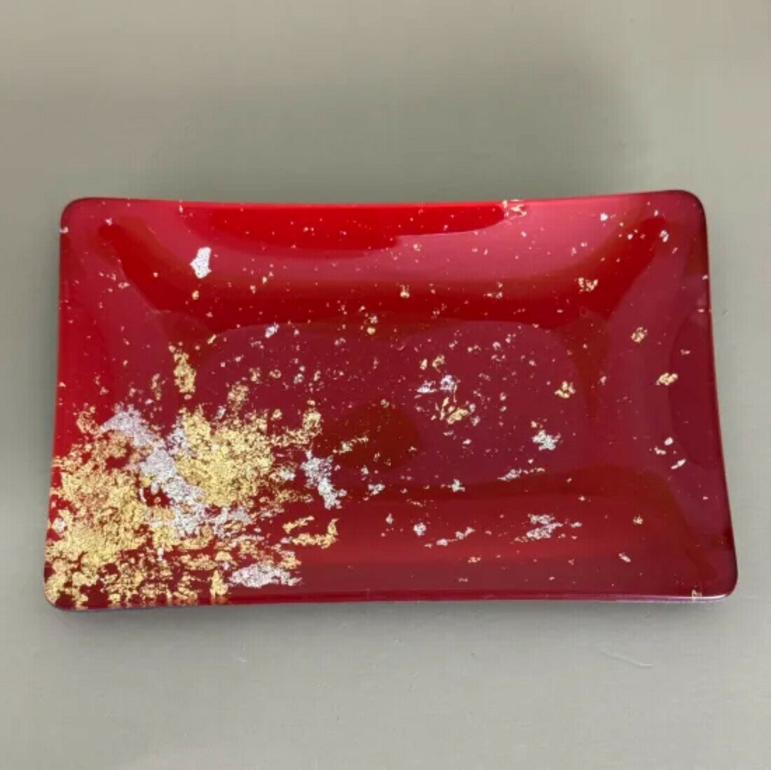 [選べるカラー] 角小皿(金箔) | 食器 パーティ 漆器 工芸品 クラフト 民芸 人気 おすすめ 送料無料 ギフト プレゼント 贈り物