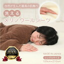 19位! 口コミ数「1件」評価「5」ウール 洗える敷毛布 シングル 4隅ゴム付き【1316119】