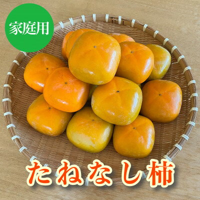 キタヤマ果樹園のたねなし柿 家庭用15〜20個(L〜3L)