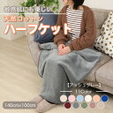【ふるさと納税】ひざ掛け 大判 ハーフサイズ 綿毛布 ハーフケット コットン100% 洗える アッシュグレー【1606101】