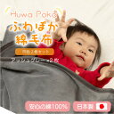 【ふるさと納税】【同色2枚セット】ふわぽか 綿毛布 アッシュグレー 100×140cm 日本製 綿100% 毛布【1606557】